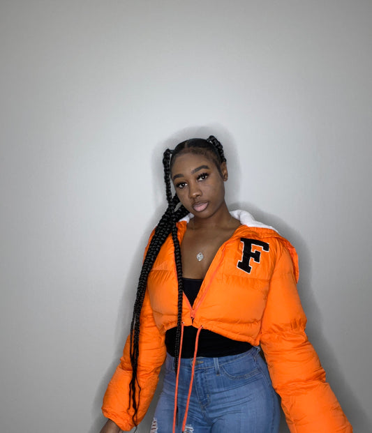 “F” LY GIRL PUFFER JACKET